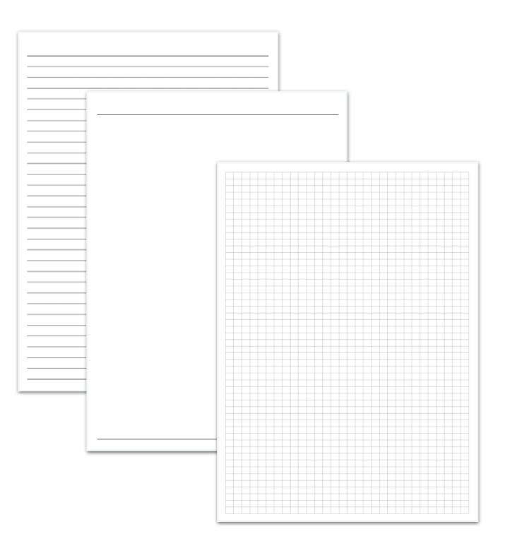 Add-on Lined Pages
